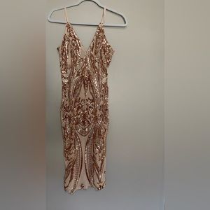 Rosegold Dress